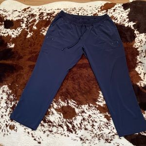 3x Navy 4 way stretch Scrubstar pants